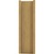 Ekena Millwork 8-in W x 18-in D x 26-in H Funston Slat Rough Cedar Woodgrain TimberThane Outlooker, Primed Tan OUTUR080X18X26FST24RCPR - alternate 6
